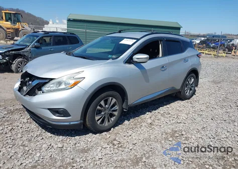 2016 Nissan Murano Sv из США, поврежденный, VIN 5N1AZ2MH2GN157978